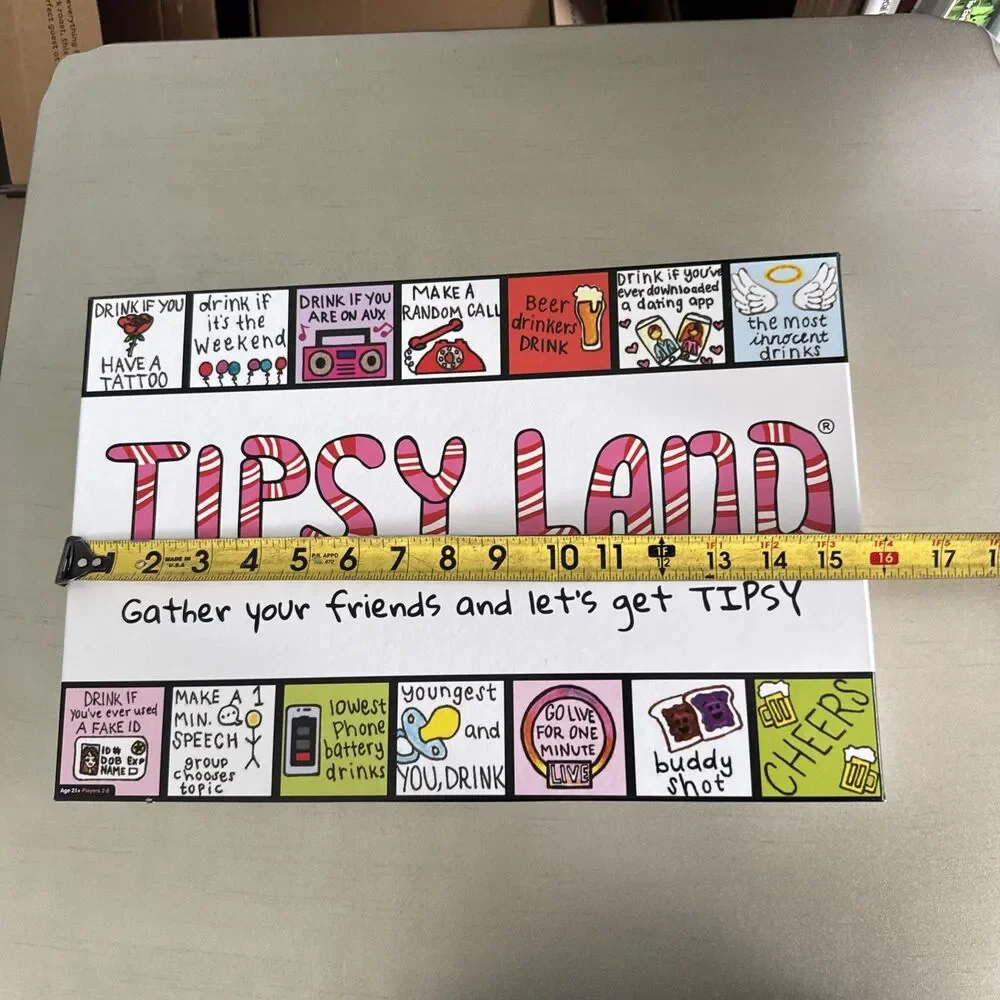 TIPSYLAND Original Edition | Official Product | Hilarious Adult Board Game